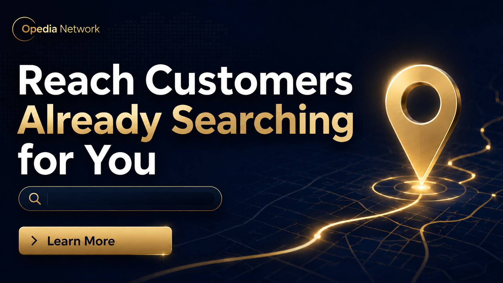 Opedia Network Mobile Destination Banner
