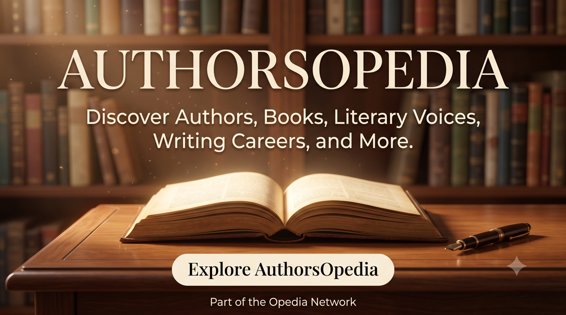 AuthorsOpedia — Discover authors, books, literary voices, and writing careers.