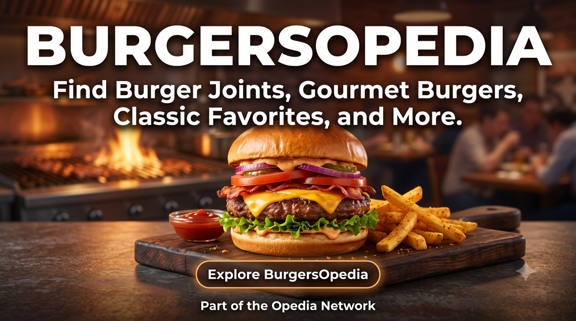 BurgersOpedia — Find burger joints, gourmet burgers, classic favorites, and more.
