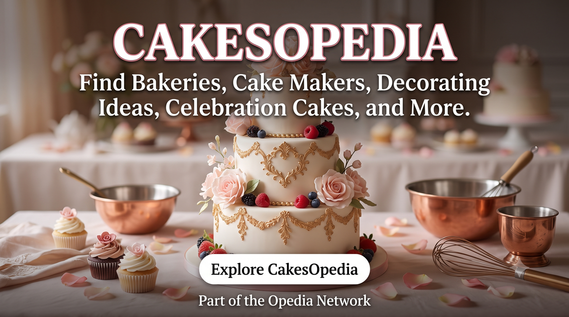CakesOpedia — Find bakery shops, cakes, cupcakes and more.