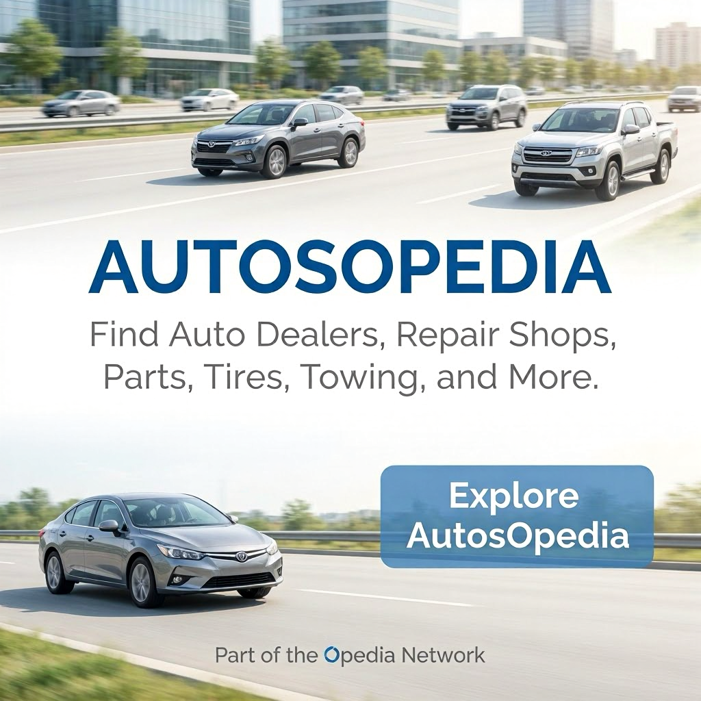 AutosOpedia — Find auto dealers, repair shops, parts, tires, towing, and more.