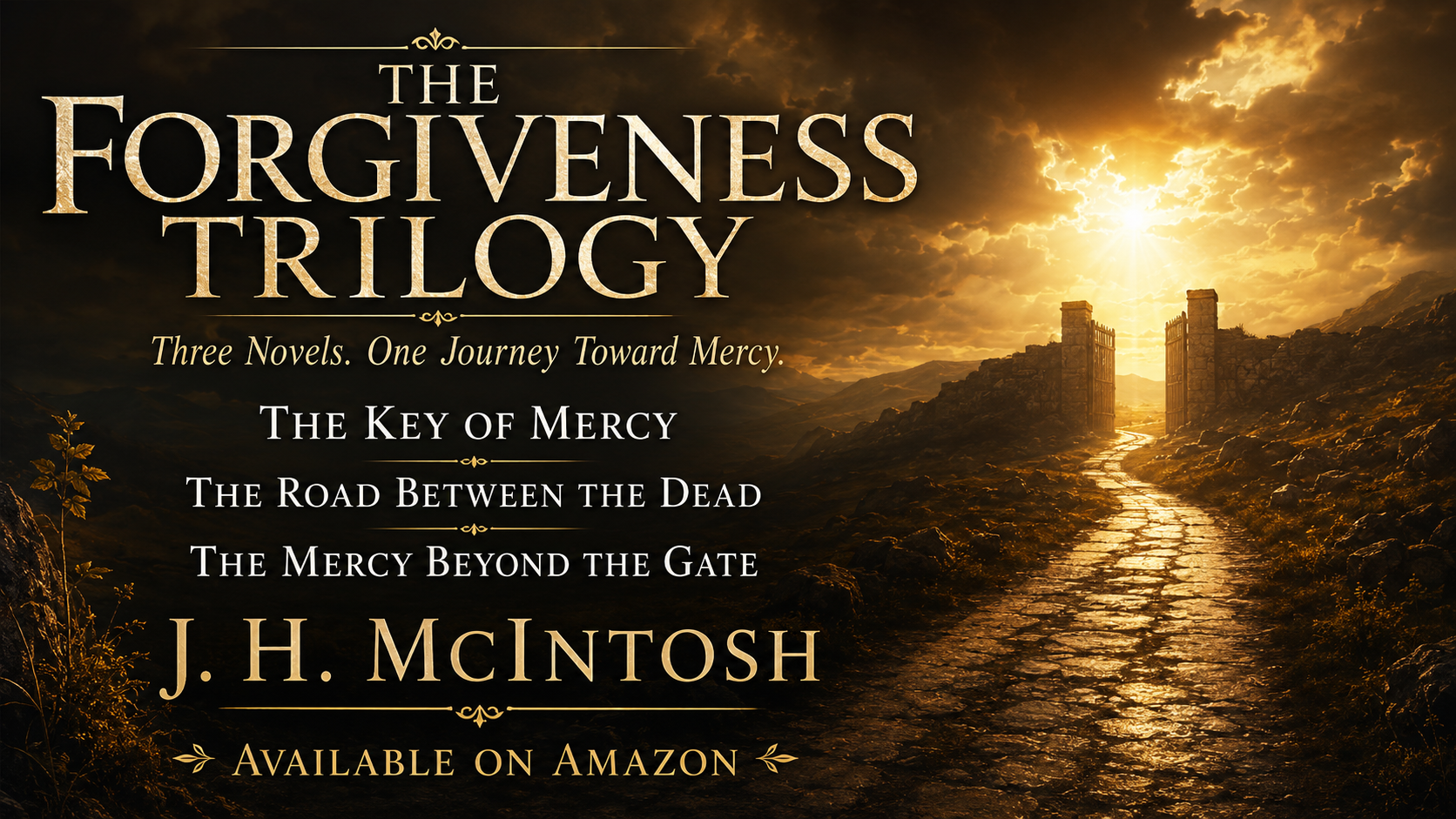 The Forgiveness Trilogy by J. H. McIntosh — Available on Amazon.