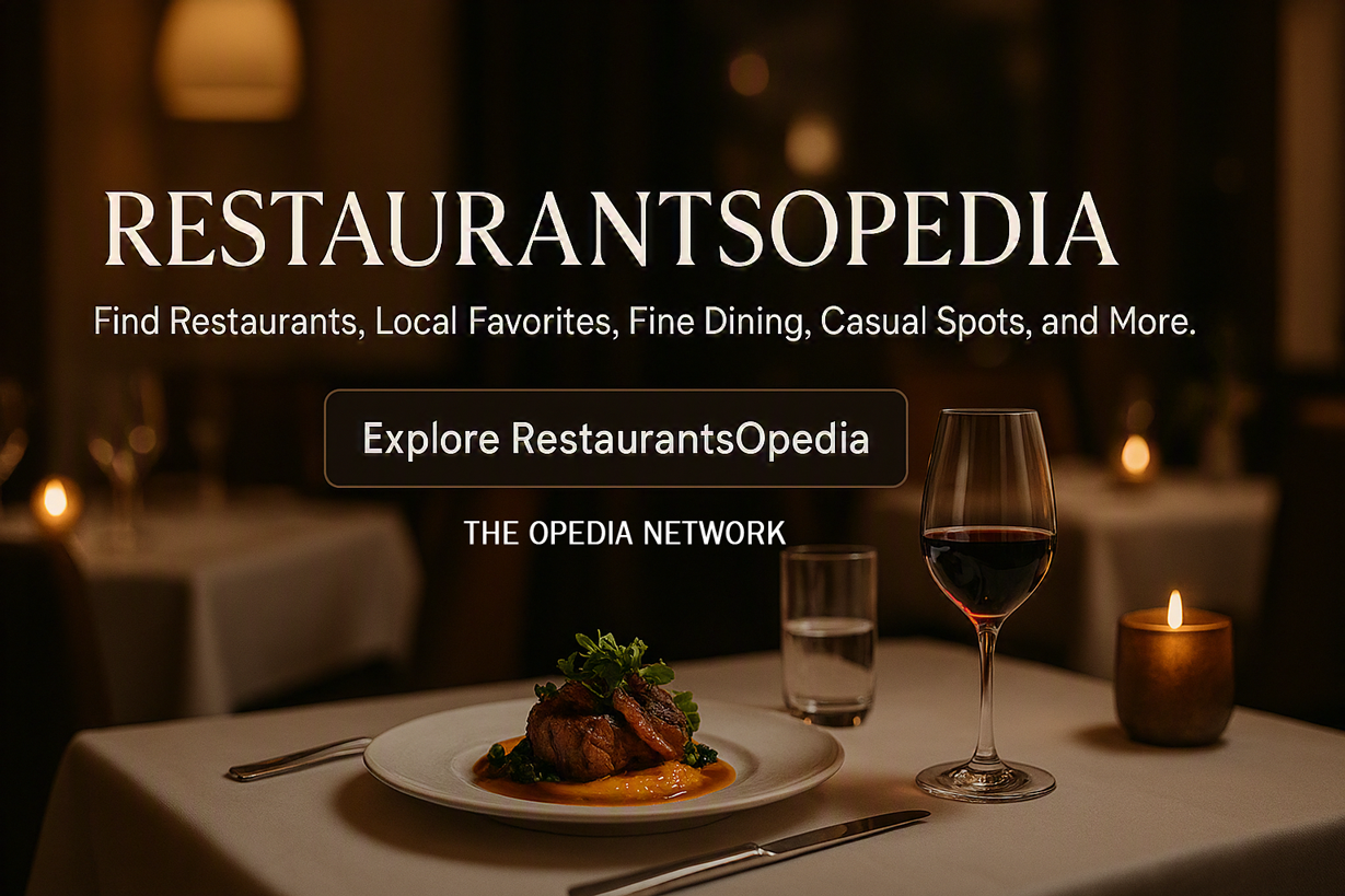 RestaurantsOpedia — Discover local restaurants and dining options near you.