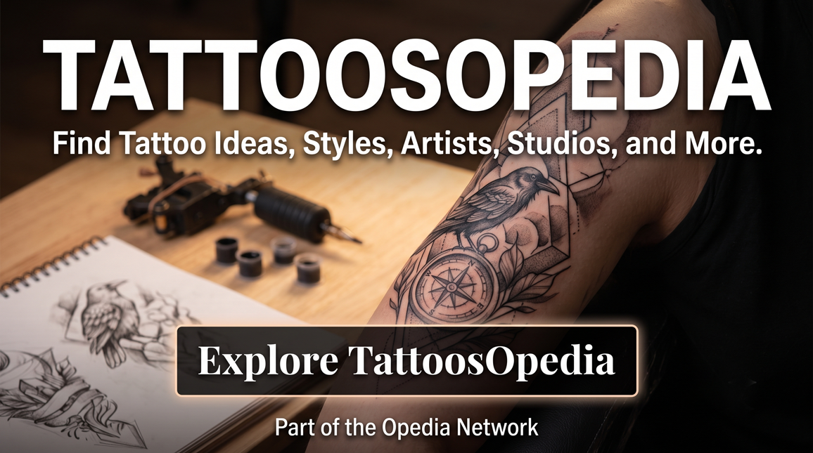TattoosOpedia — Find tattoo ideas, styles, artists, studios, and more.